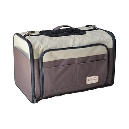 Soft Sided Pet Carrier - 4-Side Expandable Travel Carrier for Cats & Dogs