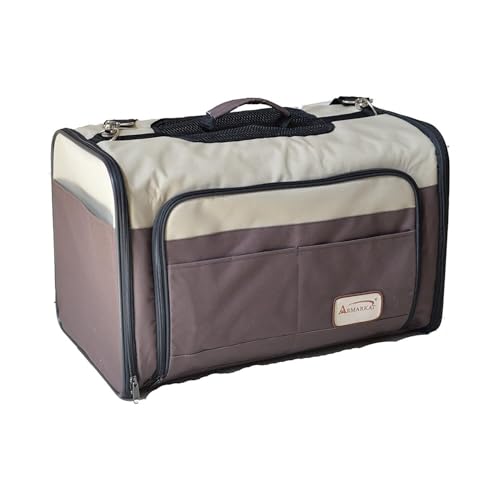 Soft Sided Pet Carrier - 4-Side Expandable Travel Carrier for Cats & Dogs