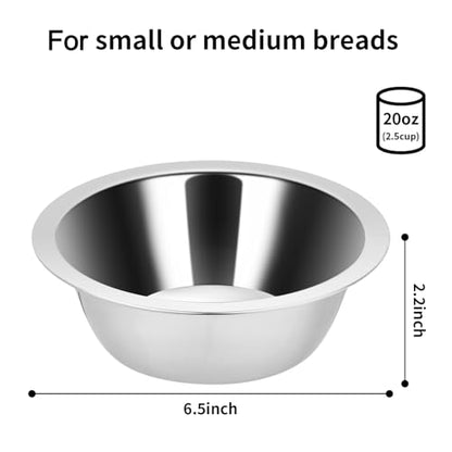 Fri4Free 2PCS Kennel Water Bowl Hanging, Stainless Steel Puppy Bowls for Small Dog Cage, Kennel, Crate, Catio Accessories, Dog Crate Water Bowl Dish Feeder Food Holder No Spill (20oz/2.5cups) - size: 20oz