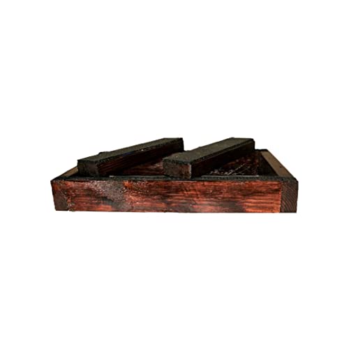 Dog Training Stack Box - Durable, Non-Slip, and Perfect for Obedience & Dog Show Conformation Training (Stained Wood, Small) - color: Stained Wood, size: Small