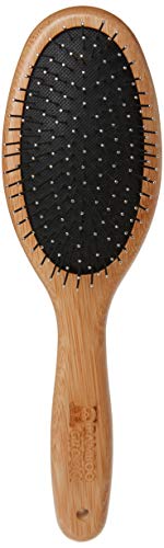 Bamboo Groom Oval Pin Brush w/Pins Large