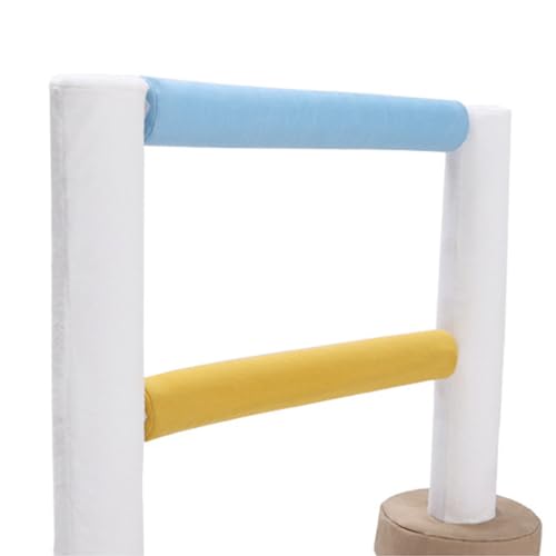 Dog Agility Equipment Set with Obstacles Hurdles Poles Accessories for Backyard or Outdoor Indoor Use