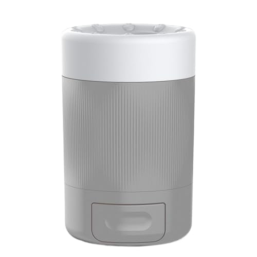 Dog Paw Cleaner Cup – 9cm ABS PBT, Automatic Portable Washer, Reusable Pet Tool | Perfectly Great for Household Mud Removal, Indoor Use - color: Gray