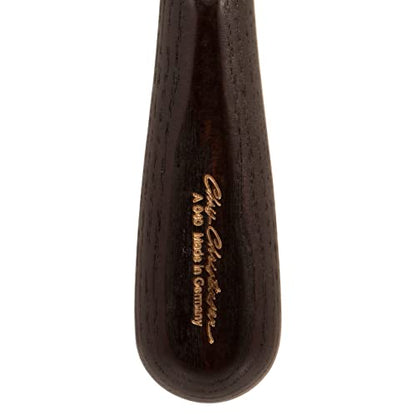 Chris Christensen 20 mm Oval Wood Pin Dog Brush, Real Wood Pins, 100% Static-Free, Redistributes Natural Oils into Coat, Reduces Painful Pulling, Large, Brown, Groom Like a Professional - size: Large