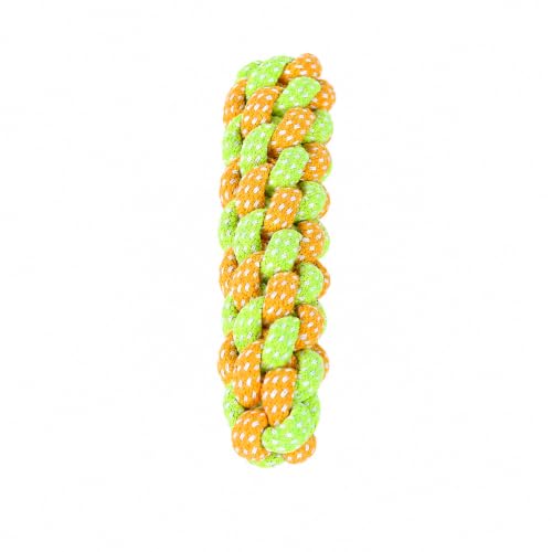 Durable Cotton Rope Dog Toys 7 Piece Set, Tough Chew Knot Balls for Teeth Cleaning, Interactive Tug and Fetch Toys for Small Medium Large Dogs, Indoor Outdoor Play - color: A corn cob