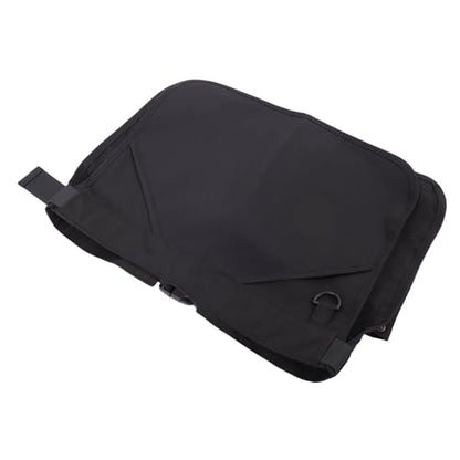 Fafeicy Waist Belt Apron Bag Canvas Tool Apron with Adjustable Strap 27 to 46 in 4 Front Pockets Large Back Pocket for Gardening Dog Trainer Hairstylist Outdoor Work