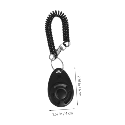 BESPORTBLE 2PCS Dog Training Clicker with Wrist Strap Portable PET Behavior Training Tool Loud Sound Clickers for Dogs for PET