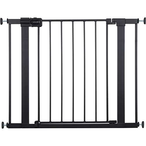 Safety 1st Easy Install 28'' Walk Thru Gate, Fits Between 29'' and 38'', Black, 1-Pack,(GA105CBLK) - color: Black, size: 1-Pack