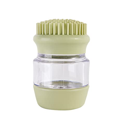 Yardwe Pet Shower Brush Silicone Shampoo Dispenser Scrubber for Dogs and Cats Dual Cleaning Modes Ergonomic Design for Easy Pet Bathing and Massaging