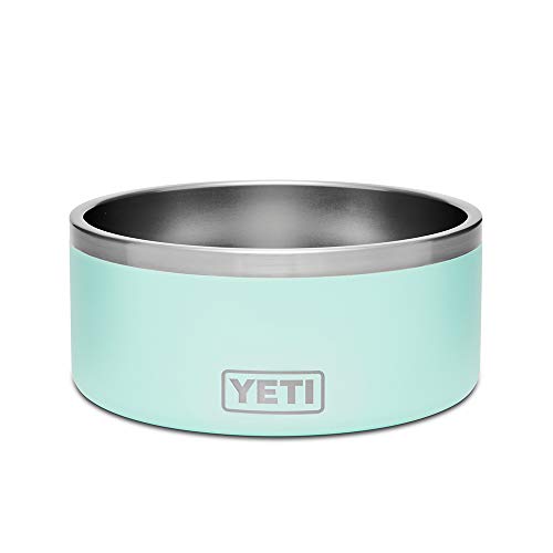 YETI Boomer 8, Stainless Steel, Non-Slip Dog Bowl, Holds 64 Ounces - color: Seafoam