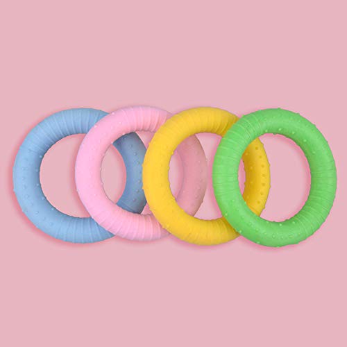 Dog Chewing Ring Toy, Bite Proof TPR Puppy Chew Toy, Creative Teething Ring for Dogs, Funny Interactive Pet Training Toy, 3.15 in Diameter