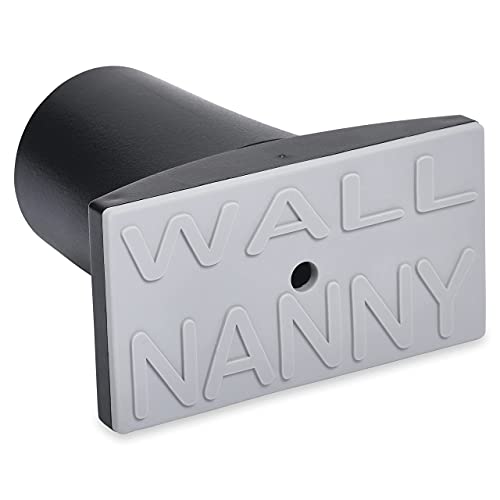 Wall Nanny Extender - 6 Inch Baby Gate Extension Kit -3 Inches Each Side - (Made in USA) Extends Pressure Gates + Protects Walls + Stabilizes Gate - for Child, Pet & Dog Gates (4 Pack) Black - color: Black, size: 6 Inch