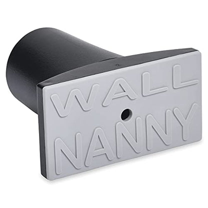 Wall Nanny Extender - 6 Inch Baby Gate Extension Kit -3 Inches Each Side - (Made in USA) Extends Pressure Gates + Protects Walls + Stabilizes Gate - for Child, Pet & Dog Gates (4 Pack) Black - color: Black, size: 6 Inch