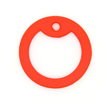 500 pcs Red Military Army Dog Tag Silencer Silicone/Rubber Silencer