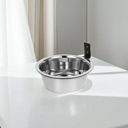Sosoport 2sets Elevated Pet Feeding Station Wall-Mounted Dog Food and Water Bowls Space-Saving