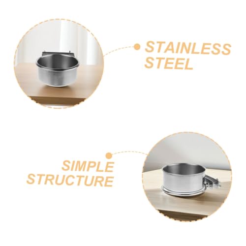 Hemoton Wall Mounted Pet Feeding Station Dog and Cat Bowls for Space Saving Easy Installation Versatile and Cats Wall-Mounted Feeding