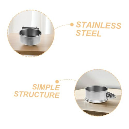 Hemoton Wall Mounted Pet Feeding Station Dog and Cat Bowls for Space Saving Easy Installation Versatile and Cats Wall-Mounted Feeding