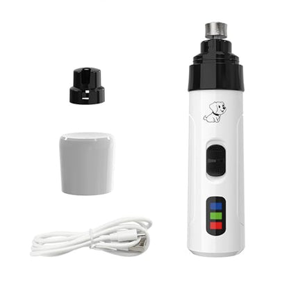Silent Groom pro for Dogs,Silent Groom pro Nail Grinder,Dog Nail Grinder Quiet,Dog Nail Trimmers,Rechargeable USB Charging Pet Nail Grinder Smoothing Tool for Dogs and Cats
