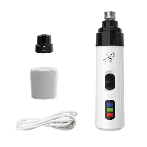 Silent Groom pro for Dogs,Silent Groom pro Nail Grinder,Dog Nail Grinder Quiet,Dog Nail Trimmers,Rechargeable USB Charging Pet Nail Grinder Smoothing Tool for Dogs and Cats