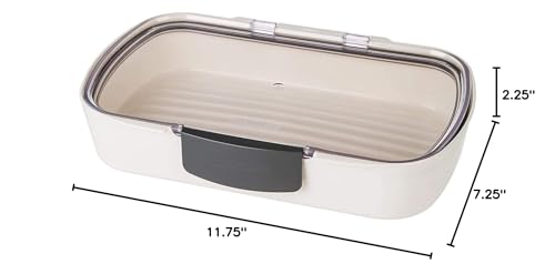 ProKeeper Deli Food Storage Container, Air-Tight Silicone Seal Lid with Dry Erase Date Window, Ideal for Storing Deli Meats, Cheeses, and Bacon - color: Deli Keeper