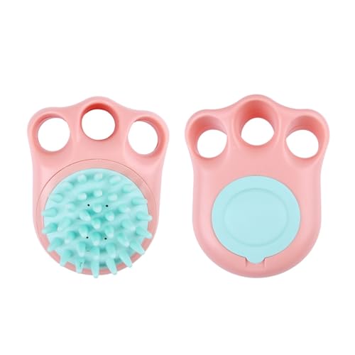 Pet & Grooming Supplies Kitten/Dog Massage Brush Shampoo Dispenser/Washing Grooming Supplies Pet Brush for Bathing Dogs - color: A
