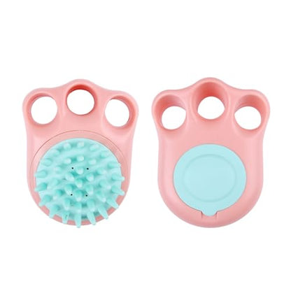 Pet & Grooming Supplies Kitten/Dog Massage Brush Shampoo Dispenser/Washing Grooming Supplies Pet Brush for Bathing Dogs - color: A