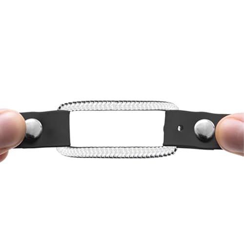 Educator 1" Quick Snap Bungee Dog Collar Strap, Black, 33" | Fits FE-580, ET-800 & UL-1200 ONLY, NOT Compatible with ET-300, ET-400, EZ Educator, Trim-to-Fit, Waterproof Biothane - color: Black