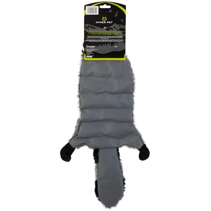 Hyper Pet Critter Skinz Super Squeaker Raccoon Stuffing Free Plush Soft Dog Toy, Extra Large, Pack of 1 - size: X-Large Raccoon, style: Raccoon