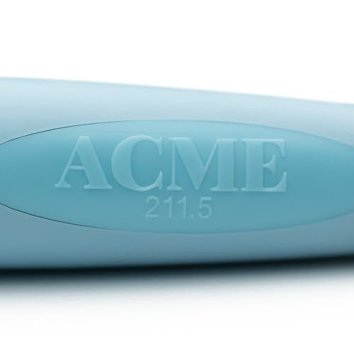 ACME Alpha 211.5 Professional Dog Training Whistle with Enhanced Ergonomic Grip. BPA-Free Plastic. 110 dBA. Long Range. Standardized Frequency. Weatherproof. Made in the UK (Baby Blue) - color: Baby Blue