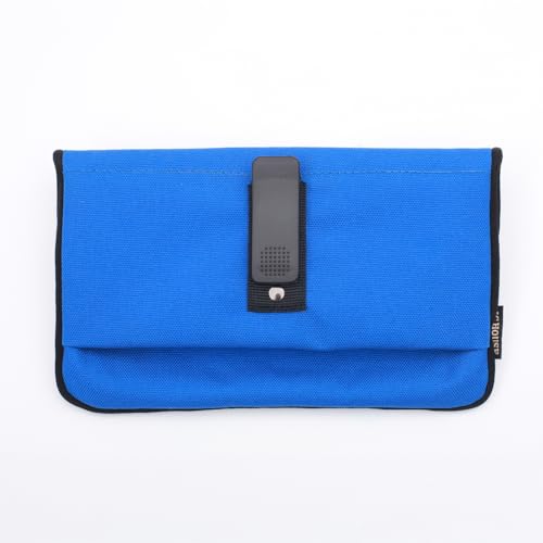Hands Free Dog Leash, Heavy Duty with Waist Belt & Storage Pouch, Strong Pull Control, Two Handles Bungee for Running & Walking, Big & Medium Dogs, Blue - color: Royal Blue