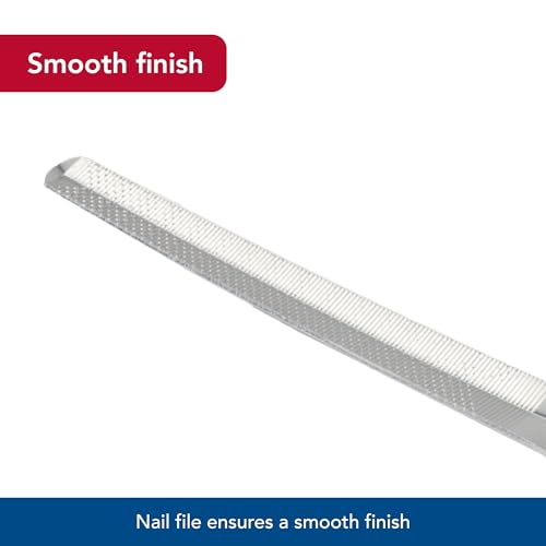 Coastal Pet Safari Dog Nail File - Ensure a Smooth Finish After Cutting - Remove Burs from Outdoor & Indoor Dogs - One Size