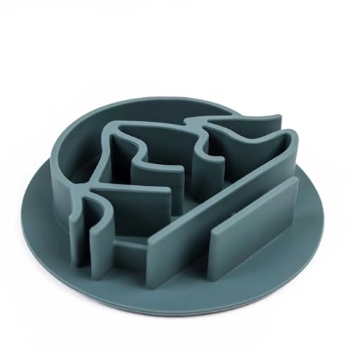 Wilderdog Slow Feeder Bowl – Non-Slip Dish for Fast-Eating Dogs – Promotes Healthy Digestion & Mealtime Enrichment – Adventure-Ready & Top Rack Dishwasher Safe - Fits Bowls with a 7+ Inch Diameter