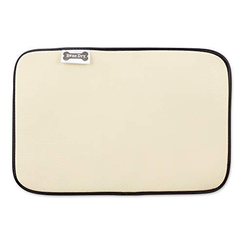 Bone Dry Machine Washable, Ultra Absorbent Pet Mat, 12x18, Cat Silhouette - color: Cat Silhouette, size: 12"L x 18"W