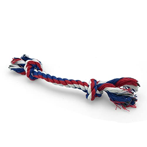 Small Dog and Puppy Knotted Rope Chew Toy - Extra Small Size 6" - size: Small