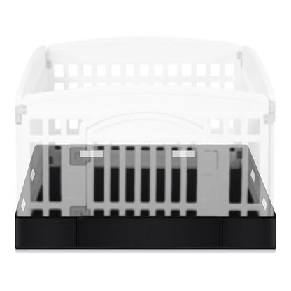 Marsui Dog Playpen Bottom Pad Fits for 36 Inch 4 Panels Pet Exercise Mat Puppy Crate Pad Reusable Washable Pet Training Pee Mat Hoop and Loop Design, Playpen Not Included (Black,Solid Color) - color: Black, style: Solid Color