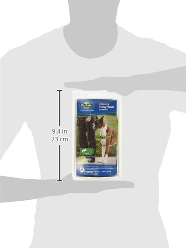 PetSafe Easy Walk Deluxe Dog Harness, No Pull Dog Harness – Perfect for Leash & Harness Training – Stops Pets from Pulling and Choking on Walks – Large, Apple - color: Apple Green, size: Large (Pack of 1)