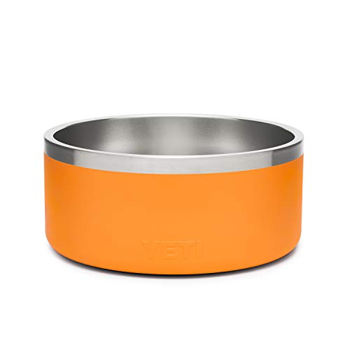 YETI Boomer 8, Stainless Steel, Non-Slip Dog Bowl, Holds 64 Ounces - color: King Crab
