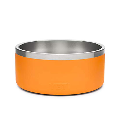 YETI Boomer 8, Stainless Steel, Non-Slip Dog Bowl, Holds 64 Ounces - color: King Crab