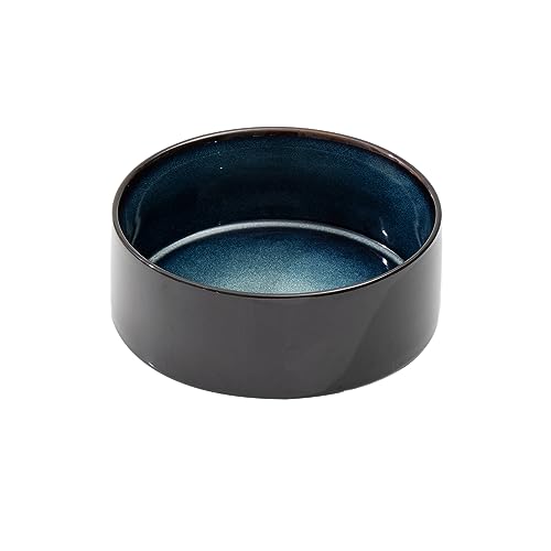 Havniva 8.3inch Ceramic Dog Bowls Dog Food Bowl for Large Breed Dog Food and Water Bowl Non-Slip Dog Dish Large Capacity Feeding Pet Water Bowl - color: 1 Bowl - Starry Sky, size: 8.3inch