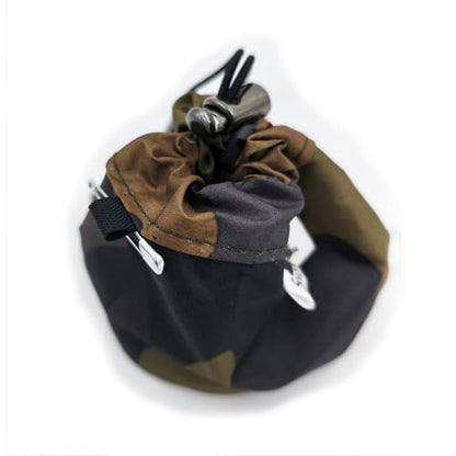 Small Dog Treat Pouch Puppy Training Bag with Carabiner Clip, Bait Bag