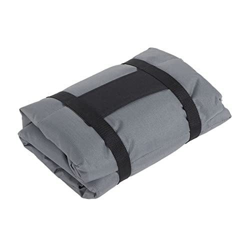 Portable Pet Mat Foldable Rollup Dog Bed, Outdoor Travel Camping Mat for Dogs and Cats, Made of 600D Oxford Fabric with Carry Strap for Car, Park, Picnic Use