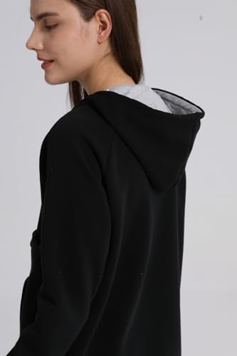 Pet Cat Dog Pouch Hoodie Small Animal Carrier – Kitten Puppy Pouch Sweatshirt Holder Fleece Unisex Hoodies Black - color: Black, size: XX-Large