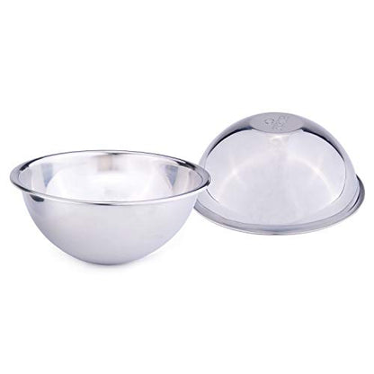 Super Design 2PCS Replacement Stainless Steel Bowls, Match Inner Bowls for Mess Free Slanted Dog Cat Bowl, Tilted Angle Bulldog Bowl Pet Feeder, Easier to Reach Food M - color: 2 Packs Replacement Stainless Steel Bowl, size: M/1 Cup