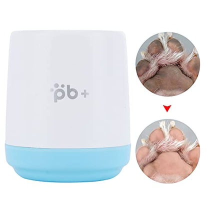 GOWENIC Pet Dog Cleaner Cup, Portable Dirt Removal Dog Foot Washer, Cleaning Cup Accessories for Home Travel (Blue) - color: Blue