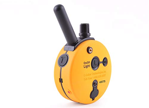 Educator ET-400 E Collar for Dog Training with Remote - 3/4 Mile Range, Waterproof, 100 Blunt Stimulation Levels, Tone or Vibration Mode, Night Tracking Light for Small, Medium & Large Dogs - size: 1-Dog (ET-400)
