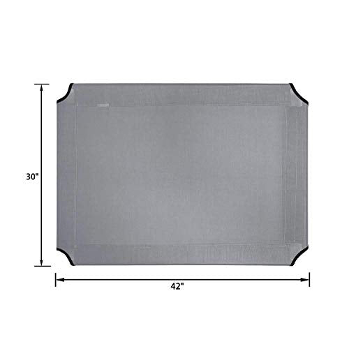 Veehoo Dog Bed Cover for CWC1803-L - color: Silver Gray, size: 42.0"L x 30.0"W x 0.2"Th