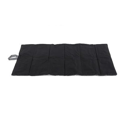 Portable Pet Mat Foldable Rollup Dog Bed, Outdoor Travel Camping Mat for Dogs and Cats, Made of 600D Oxford Fabric with Carry Strap for Car, Park, Picnic Use