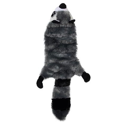 Hyper Pet Critter Skinz Super Squeaker Raccoon Stuffing Free Plush Soft Dog Toy, Extra Large, Pack of 1 - size: X-Large Raccoon, style: Raccoon