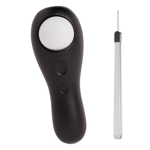 Dog Training Clickers with Wrist Strap, Training Clicker for Pet Like Dog Cat Horse Bird Dolphin Puppy, Big Buttons and Loud Sound (Black) - color: Black