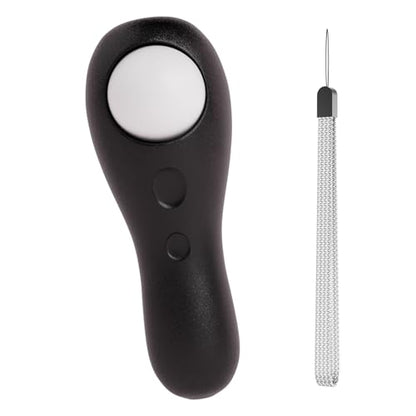 Dog Training Clickers with Wrist Strap, Training Clicker for Pet Like Dog Cat Horse Bird Dolphin Puppy, Big Buttons and Loud Sound (Black) - color: Black